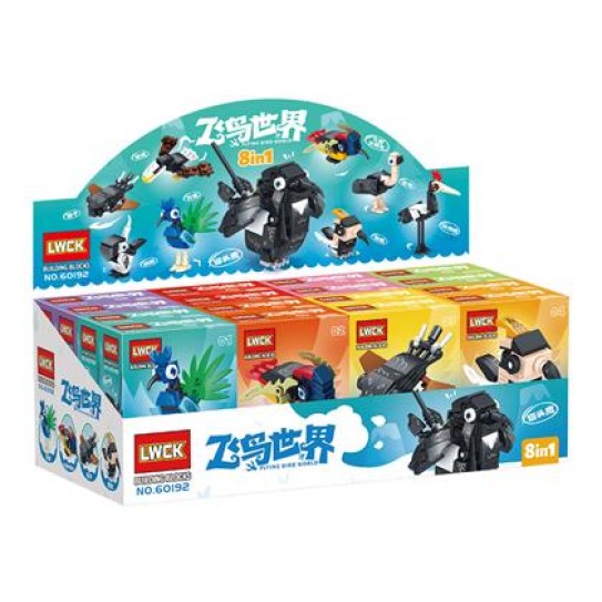 CC167-021 LWCK Birds World Building Block 60192