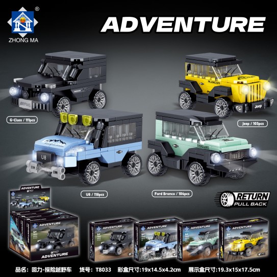 CC167-036 Adventure Building BlockT8033