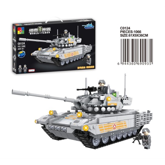 CC167-092 World Tank Building BlockC0124