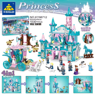 CC167-103 Princess Ice and Snow Castle Building BlockKY98712