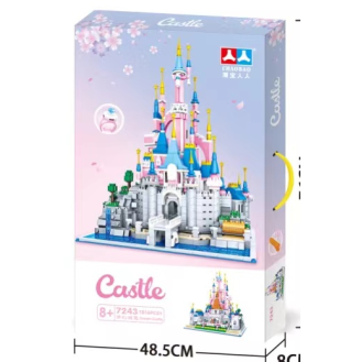 CC167-104 Princess Ice and Snow Castle Building BlockCB7243