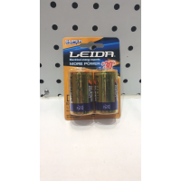 LEIDA battery D (R20P) 2pcs