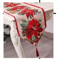 33*180CM XMAS COTTON TABLE RUNNER