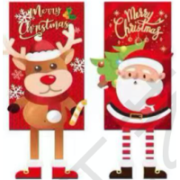 XMAS FLAG DECO 40*110CM