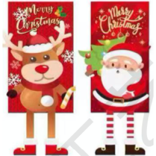 XMAS FLAG DECO 40*110CM