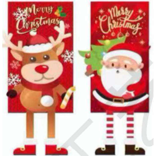 XMAS FLAG DECO 40*110CM