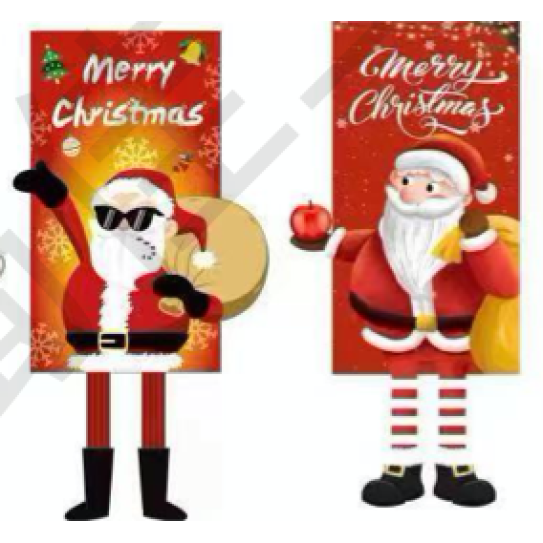 40*110CM XMAS FLAG DECO