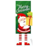 40*110CM XMAS FLAG DECO