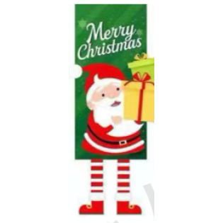 40*110CM XMAS FLAG DECO