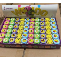 BH-813-60PCS+flower stamps